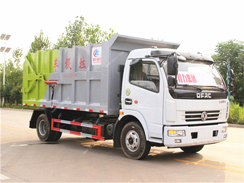 國(guó)五東風(fēng)凱普特掛桶對(duì)接式垃圾車