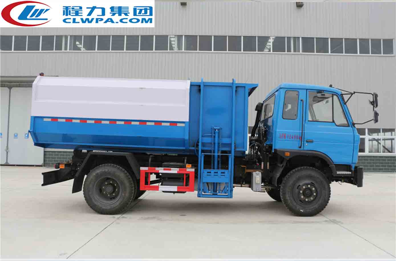 國(guó)五東風(fēng)153或嘉運(yùn)自裝卸式垃圾車