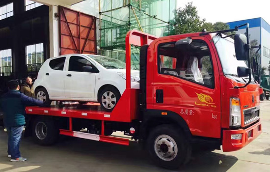 【國五 上藍(lán)牌】重汽豪沃平板車