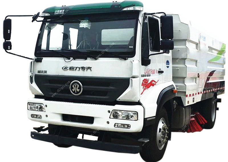 重汽斯太爾12方掃路車