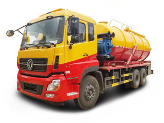東風(fēng)天龍后雙橋吸污車(chē)