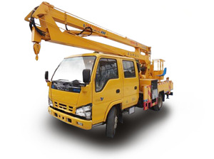 慶鈴五十鈴雙排16米高空作業(yè)車(chē)