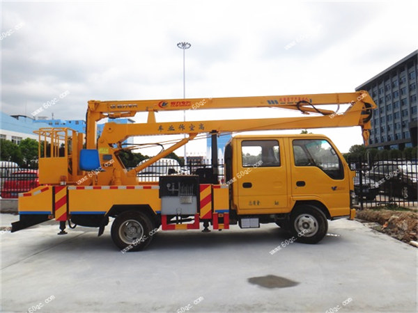 慶鈴五十鈴雙排16米高空作業(yè)車 慶鈴五十鈴雙排16米高空作業(yè)車