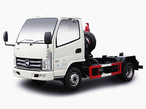 國(guó)五凱馬車廂可卸式垃圾車