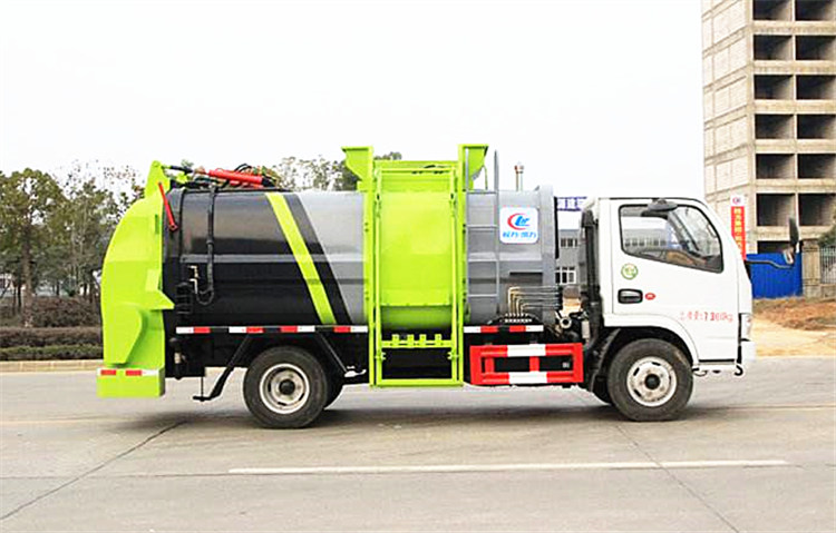 東風(fēng)多利卡D6餐廚垃圾車(chē)參數(shù)配置含視頻效果！