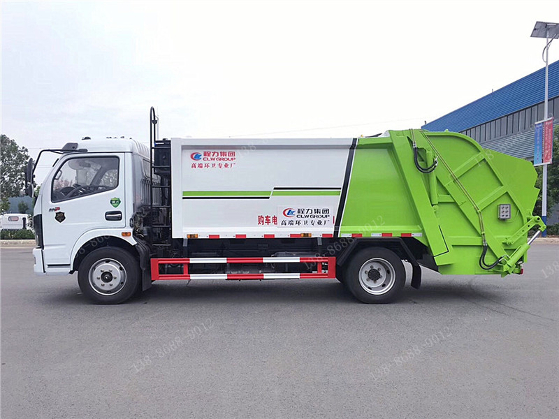 國(guó)六東風(fēng)凱普特K7壓縮垃圾車