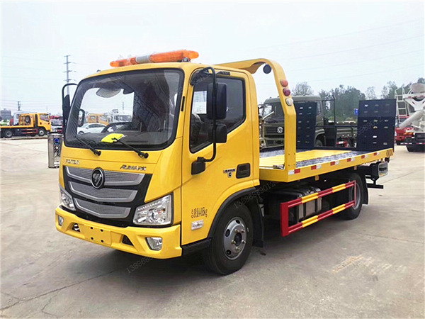 福田歐馬可S1一拖二清障車