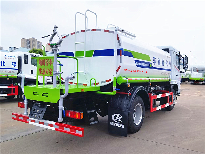 國六東風(fēng)華神12噸灑水車