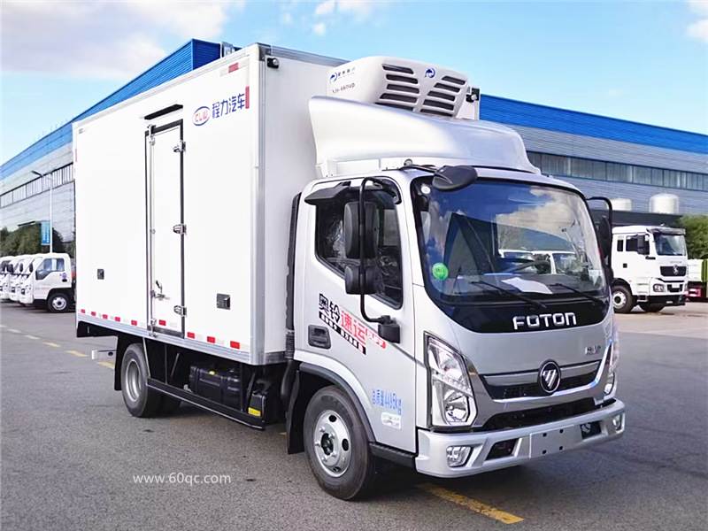福田奧鈴國六藍牌冷藏車