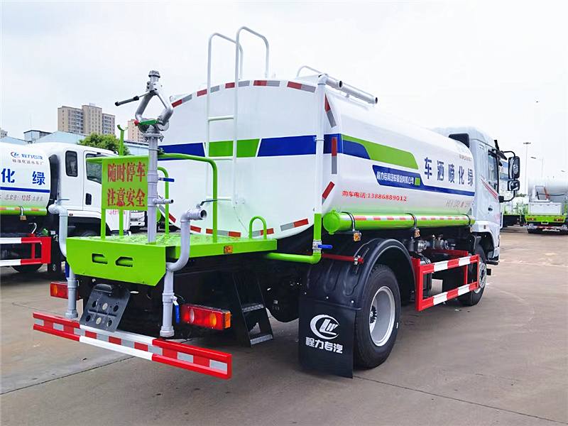 國六東風華神12噸灑水車