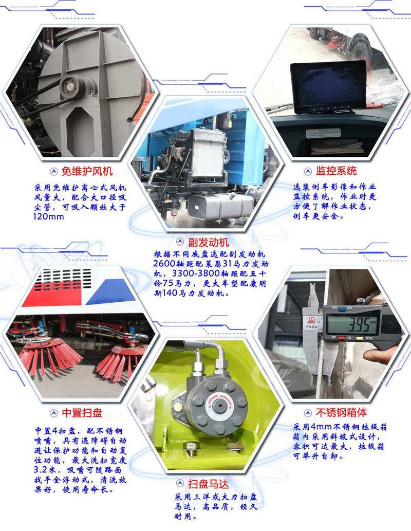 掃路車(chē)細(xì)節(jié)展示