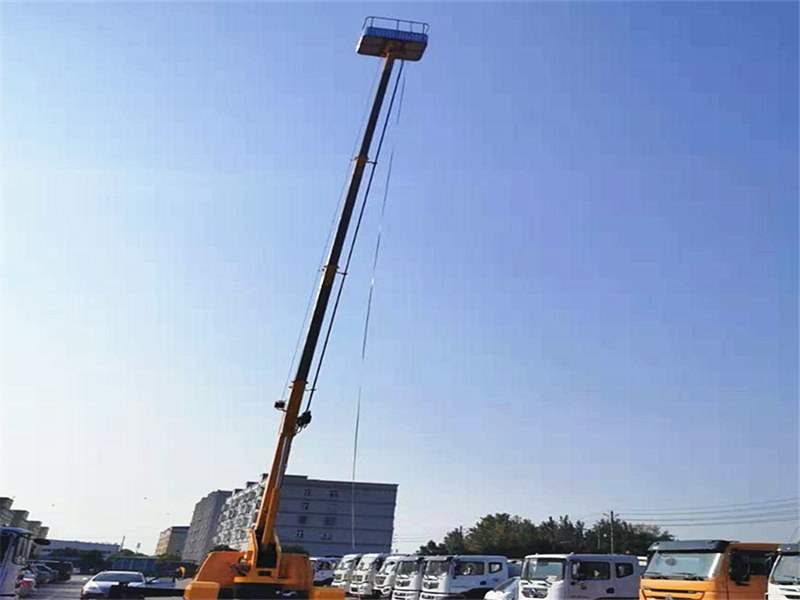 江鈴23米藍(lán)牌高空作業(yè)車